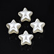 Perles d'imitation perles en plastique ABS OACR-N008-126-1