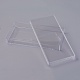 ポリスチレン（ps）プラスチックビーズコンテナ  長方形  透明  15.5x7.5x2.55センチメートル 内径：15x7センチメートル CON-L013-01A-2