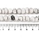 Natural Howlite Beads Strands G-G053-C09-01-5