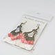 Tibetan Style Chandelier Earrings EJEW-JE00350-06-3