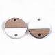 Eslabones de resina y madera de nogal RESI-S367-02C-01-2