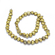 Fili di perle di perle d'acqua dolce coltivate naturali PEAR-G004-29-01-2