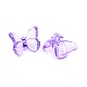 AB Color Plated Acrylic Butterfly Beads PACR-F004-05-1