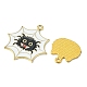12 pièces 6 style halloween thème alliage émail pendentifs ENAM-FS0001-46-2