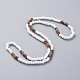 Bracelets enveloppants extensibles à trois boucles BJEW-JB05018-5