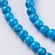 Chapelets de perles en turquoise synthétique G-E456-48A-4mm-3