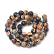 Natural Fire Crackle Agate Beads Strands G-S335-01H-2