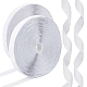 OLYCRAFT 82 Feet x 1.1 inch Hook and Loop Tapes Self-Adhesive Sticky Back Tape Nylon Heavy Duty Straps Multi-Function Hook Loop Tape for Crafting & Wall Hanging Wire Wrap Management - White AJEW-WH0248-413-1