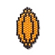 Perline di semi miyuki con motivo a telaio fatto a mano PALLOY-MZ00066-03-1