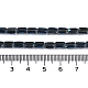 Chapelets de perles en verre électroplaqué&nbsp;GLAA-Q101-02A-FR01-4