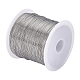BENECREAT 26 Gauge(0.4mm) 124.6 Feet(38m) Tiger Tail Beading Wire 316 Stainless Steel Wire for Outdoor TWIR-BC0001-36E-1