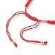 Ensembles de bracelets de perles tressées en nylon réglable unisexe BJEW-JB06330-7