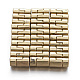 Rectangle Tibetan Style Alloy Magnetic Clasps for Jewelry Making PALLOY-S023-AB-4