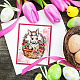 GLOBLELAND Easter Bunny Basket Clear Stamps for DIY Scrapbooking Easter Rabbit Eggs Silicone Clear Stamp Seals Transparent Stamps for Cards Making Journal Decor DIY-WH0448-0467-4