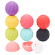 Chgcraft 8 imposta contenitori di sfere di balsamo per labbra vuoti in plastica a 8 colori MRMJ-CA0001-02-1