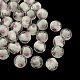 Fatti a mano perle di vetro luminosi fiori interno X-LAMP-R129-12mm-01-1