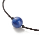 7 stücke 7 stil natürliche & synthetische gemischte stein runde perlen schnur armbänder set BJEW-JB08015-5