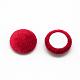 Velvet Cloth Fabric Covered Cabochons WOVE-S084-11D-1