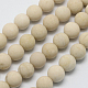Perles en fossile naturelle X-G-D694-10mm-2