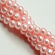 Cinq brins colliers de perles de verre pour le carnaval NJEW-A274-M-3