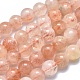 Natürliche sunstone Perlen Stränge G-P438-A01-6mm-1