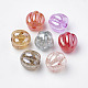 Perles acryliques transparentes de style craquelé MACR-S268-G-1