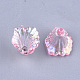 Transparentes bouchons acrylique de perles TACR-T007-01C-2