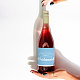 ハートテーマのコート紙粘着ステッカー 4 枚  ワインボトル粘着ラベル  長方形  言葉  90x50mm DIY-WH0561-005-6