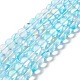 Synthetic Moonstone Beads Strands G-E573-02C-07-1