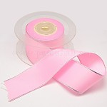 Wide Wired Grosgrain Ribbon for Gift Packing, Pearl Pink, 1-1/2 inch(38mm), about 100yards/roll(91.44m/roll)