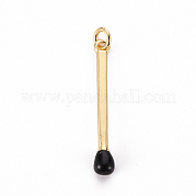 Латунь эмаль подвески KK-S362-032G-NR