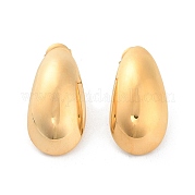 Серьги-гвоздики из нержавеющей стали 304 EJEW-H115-16G