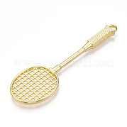 Стойки обшивки сплава большие кулоны FIND-N005-62G