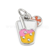 Латунь эмаль подвески KK-G522-03P