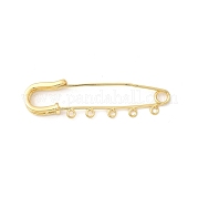 Фурнитура латунная для броши KK-I364-37G