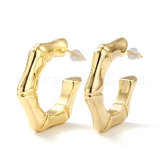 Серьги-кольца из латуни EJEW-A056-06G
