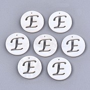 Подвески из натуральных пресноводных ракушек SHEL-S276-119E