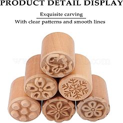 Timbres en bois&nbsp;AJEW-OC0001-67