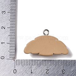 Undurchsichtige Harzanhänger&nbsp;RESI-S403-03K