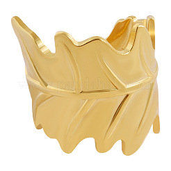 Anelli aperti con polsino in acciaio inossidabile 304 per donna&nbsp;FK8807-2