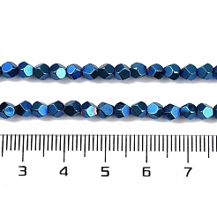 Fili di perline di ematite sintetica non magnetica elettrolitica&nbsp;G-A234-G03-01