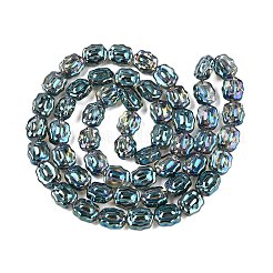 Chapelets de perles en verre électroplaqué&nbsp;EGLA-T021-05F