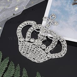 Krone glas strass patches&nbsp;DIY-WH0260-81A
