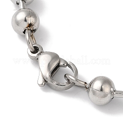Anlaufgeschützte Kugelkettenarmbänder aus 304er Edelstahl für Damen&nbsp;BJEW-B092-02A-P