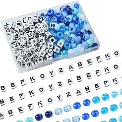 Perles acryliques transparentes et opaques&nbsp;KY-FS0001-26E