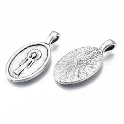 Pendentifs en alliage de style tibétain&nbsp;PALLOY-Q441-048-RS
