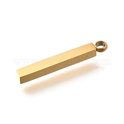 Rechteckige Anhänger aus 304 Edelstahl&nbsp;STAS-Q348-35G