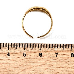 Lippenmanschettenringe aus 304 Edelstahl für Damen&nbsp;RJEW-Z110-01G