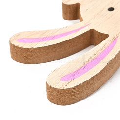 Ostern Thema Naturholz Display Dekorationen&nbsp;AJEW-P087-A01