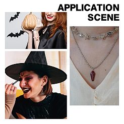 24pcs 12 Arten Halloween-Legierungs-Emaille-Anhänger&nbsp;ENAM-SC0003-38